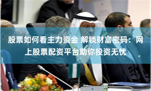 股票如何看主力资金 解锁财富密码：网上股票配资平台助你投资无忧